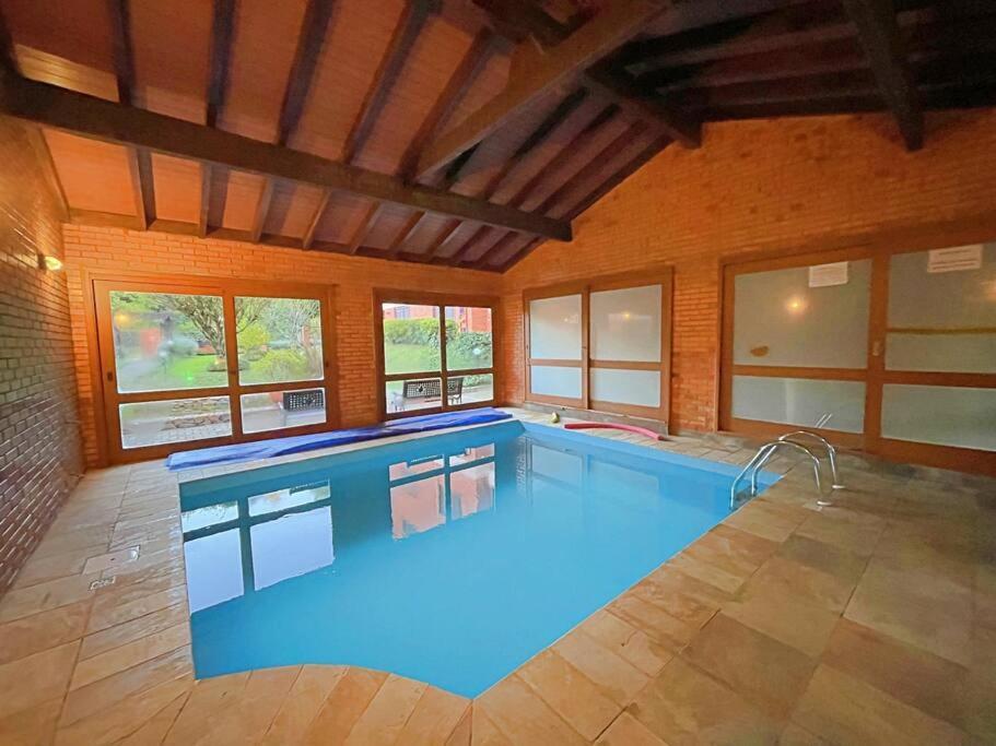 Aconchegante Apto 3 Dorm. Com Piscina Aquecida Gramado Exteriér fotografie